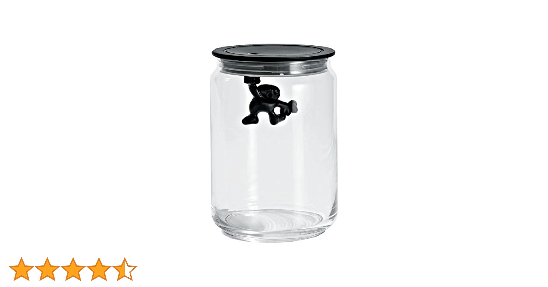 ALESSI  レア　大　ガラスキャニスター　キッチン　収納 ALESSI レア大ガラスキャニスターキッチン収納